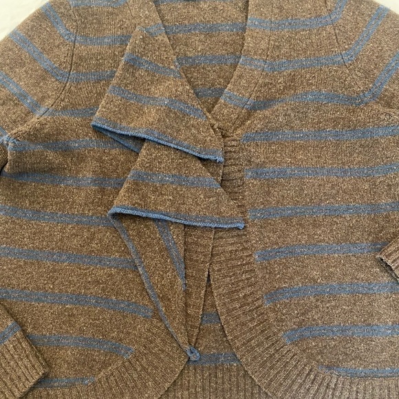 MARC JACOBS Ruffle Front One-Button Cardigan, S - Picture 3 of 6